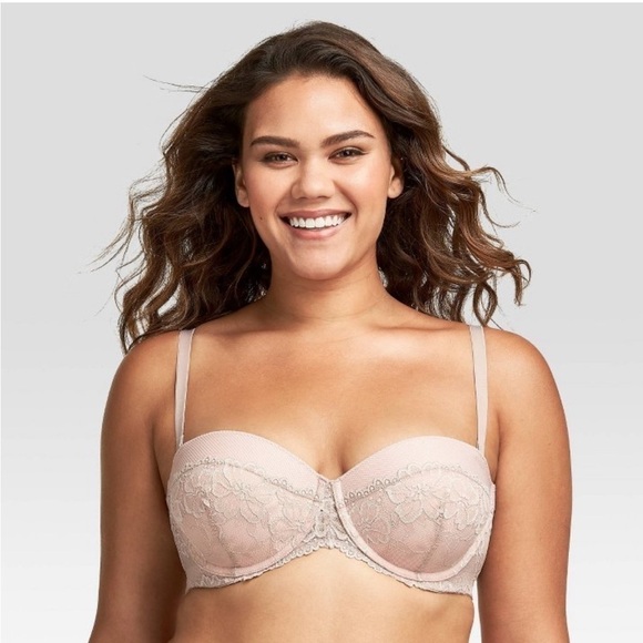 Maidenform Blush Pink Self Expressions Multiway Convertible Push Up Bra Size 34B - Picture 2 of 15